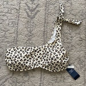 Women’s Abercrombie & Fitch One Shoulder Swim Top